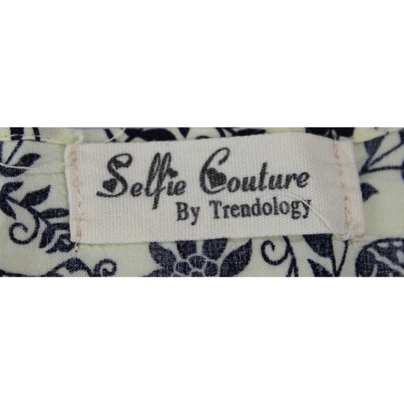 Selfie Couture Elephant Print Kimono Cardigan M/L Boho Fringe Cover Up - Picture 3 of 6